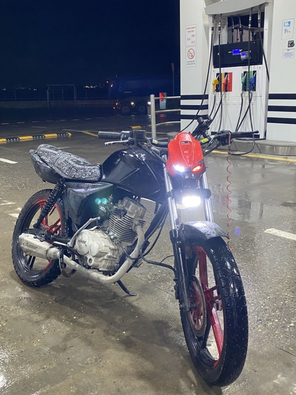 Salam aleykum mknsk125 satılır prablemi arxa tormuz qoz kimi motodu — Motosikletlər, Mehdiabad (3)