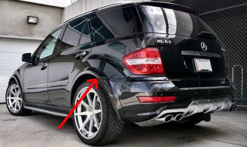 "Mercedes w164" spoiler — Ehtiyat hissələri və aksesuarlar, Bakı (2)