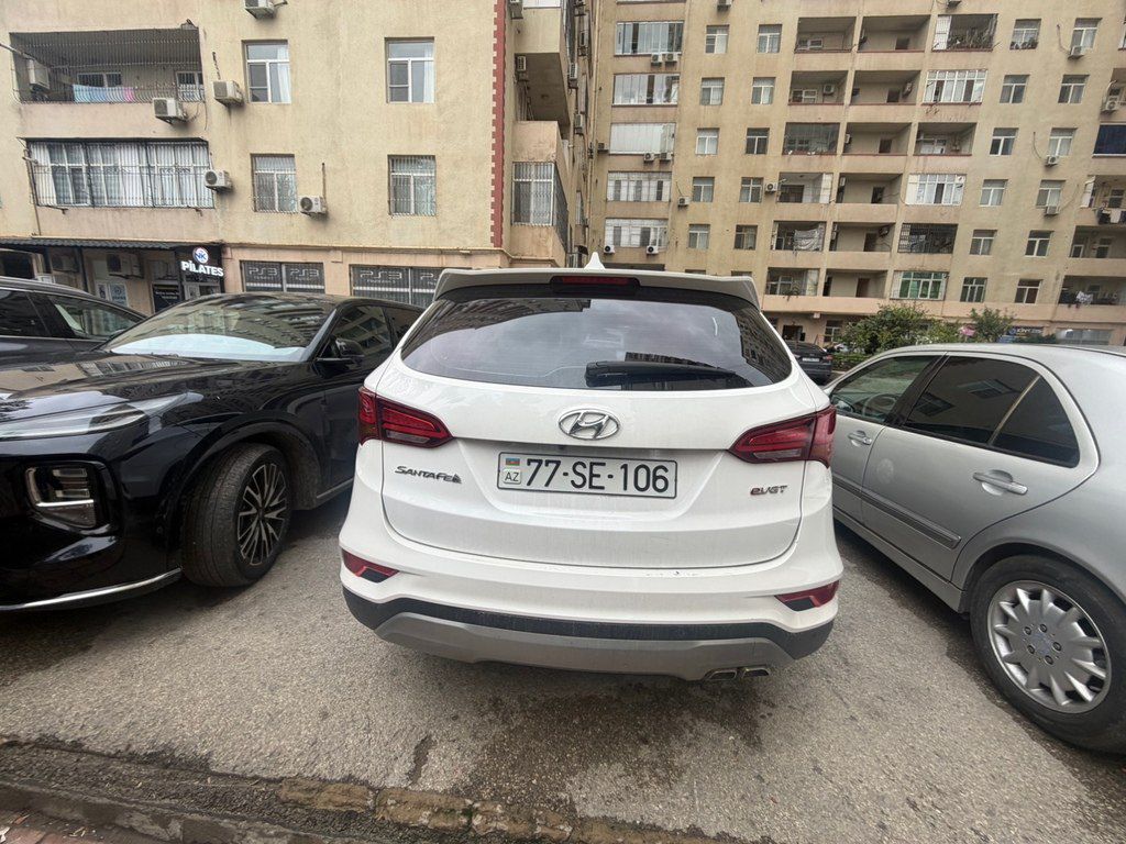 Hyundai Santa Fe, 2.0 L, 2017 il, 205 023 km 77-SE-106 — Avtomobillər, Bakı (5)