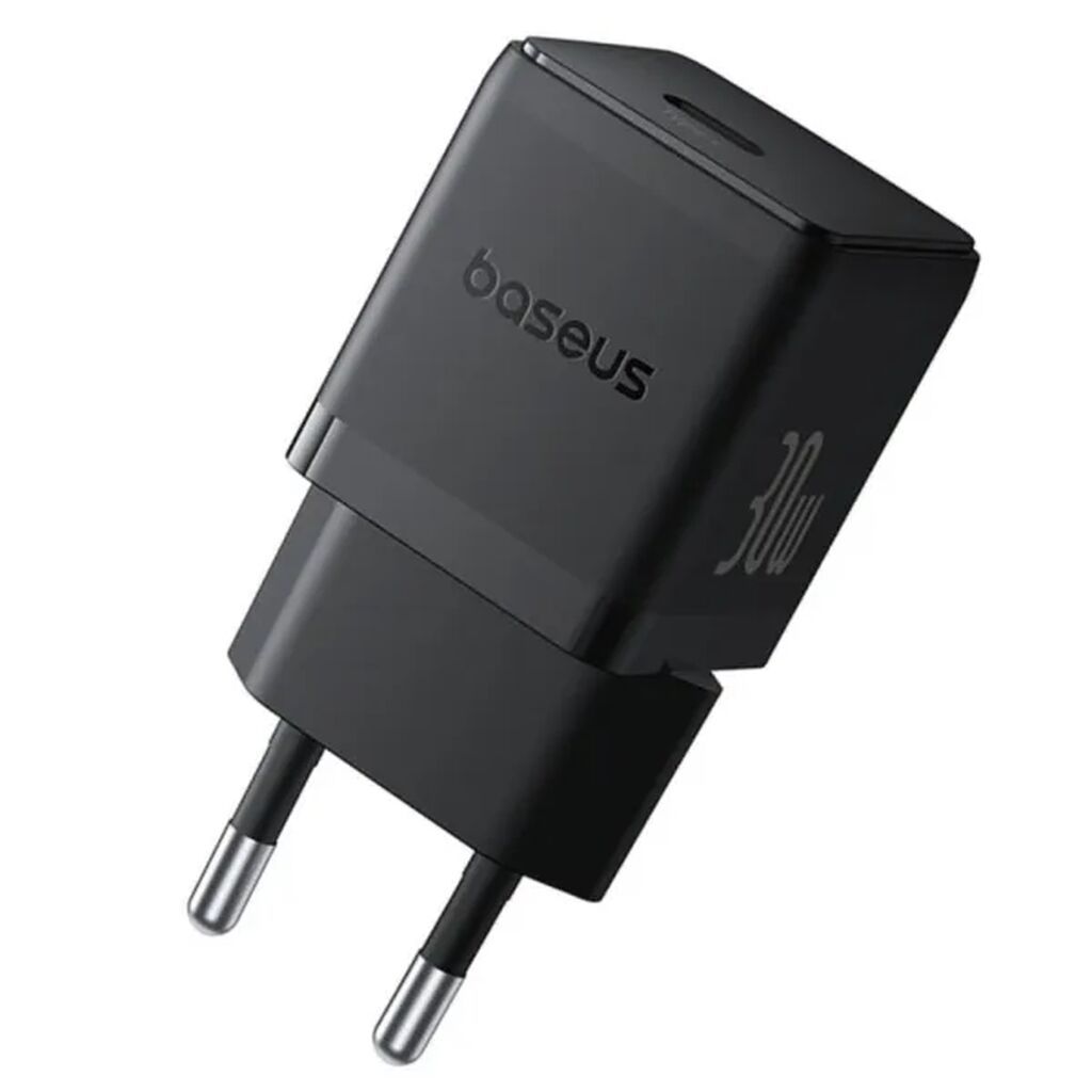Baseus Palm Fast Charger 30W PD3.0 Usb-c Şarj Adapteri – Qara — Şarj cihazları, Bakı