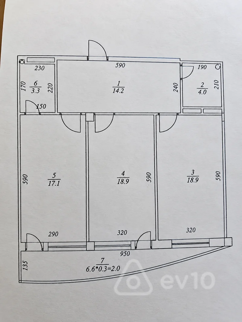 2 otaqlı mənzil, 84 m², Bakı ş., Şərifzadə küçəsi — Mənzil, Bakı (2)