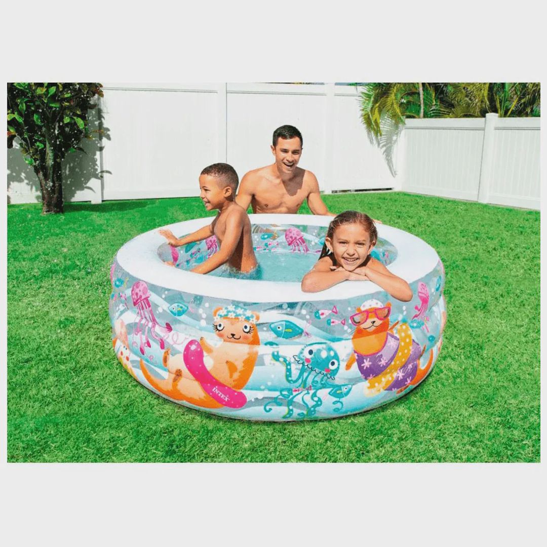 Şişmə hovuz Intex 58480, dairəvi, 152x56 sm, 318 l, vinil — Hovuzlar, Bakı (2)