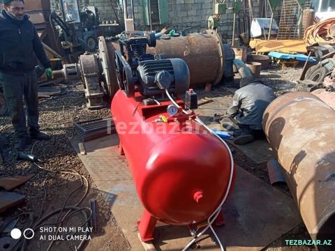 Kompressor Kampressor Kompressor 500 Litr.elektirik mühərrik — 2 250 ₼ · Bakı · Biznes və avadanlıq Kompressor Kampressor Kompressor 500 Litr.elektirik mühərrik — Bakı
