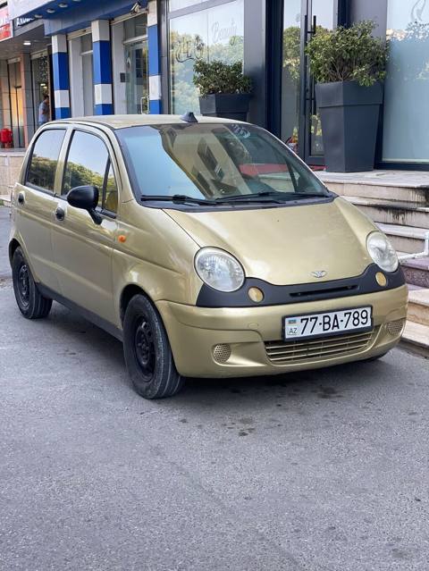 Daewoo Matiz: 0.8 l 2008 il Hetçbek — Bakı