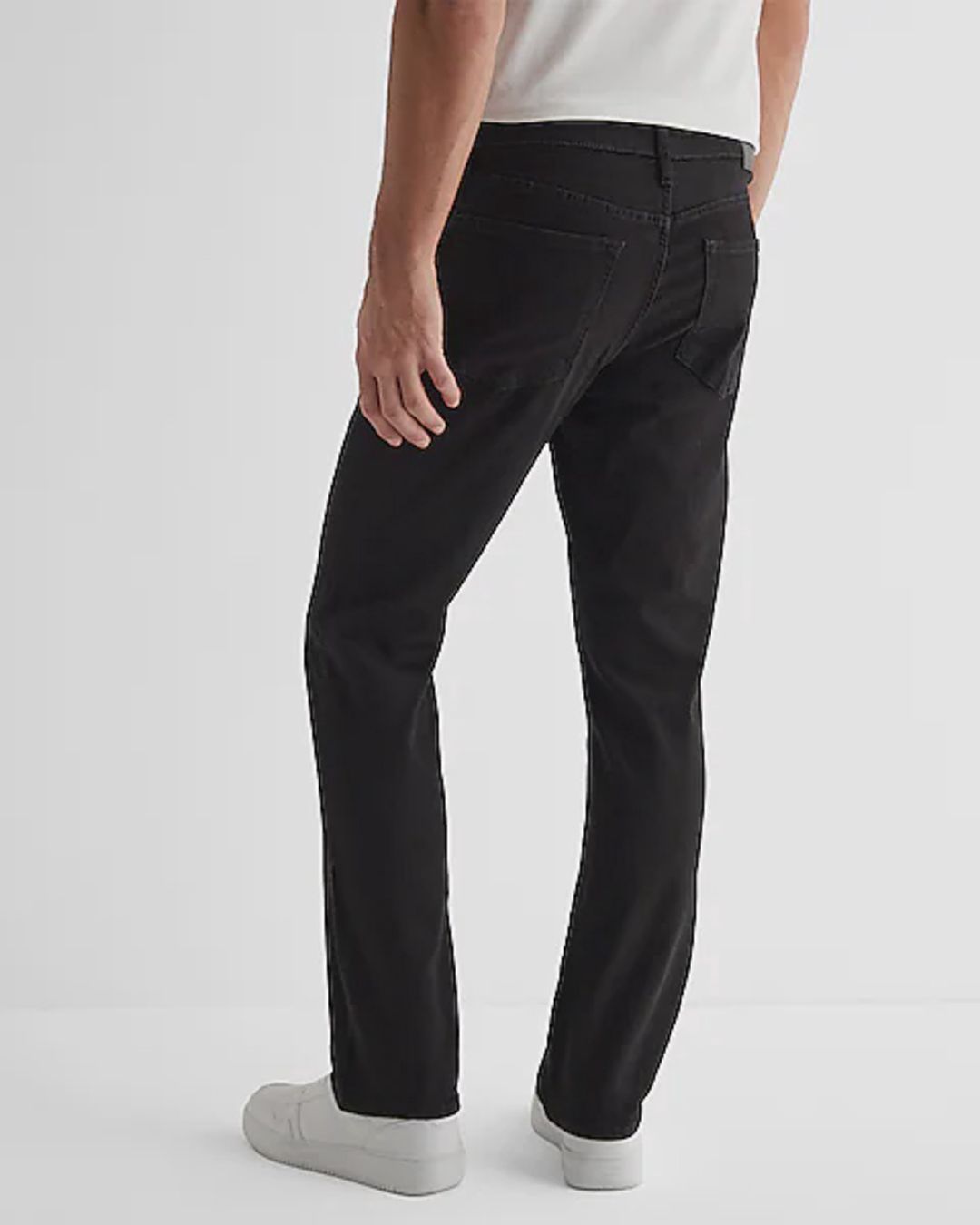 Kişilər üçün düz cins Mens jeans_black, qara, pambıq/polyester/elastan, ölçü 40 — Mallar, Bakı (3)