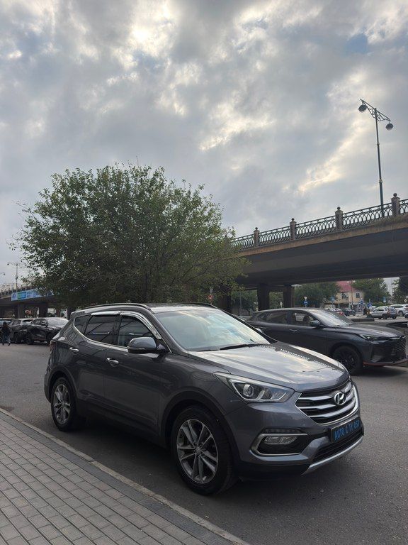 Hyundai Santa Fe, 2.0 L, 2015 il, 84 000 km — Avtomobillər, Bakı (3)