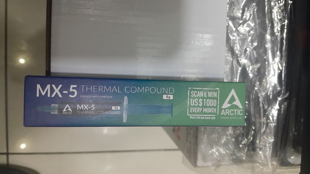 Termo pasta mx5 8gr — Şəbəkə və server avadanlığı, Bakı
