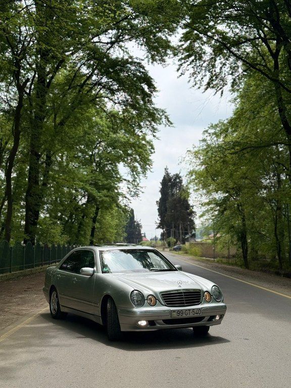 Mercedes E 220, 2.2 L, 2001 il, 402 000 km 99-GT-540 — Avtomobillər, Astara (4)
