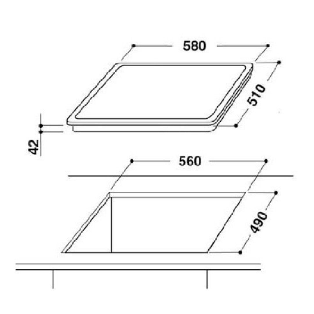 Bişirmə səthi Whirlpool AKT801NE — Ev texnikası, Bakı (3)