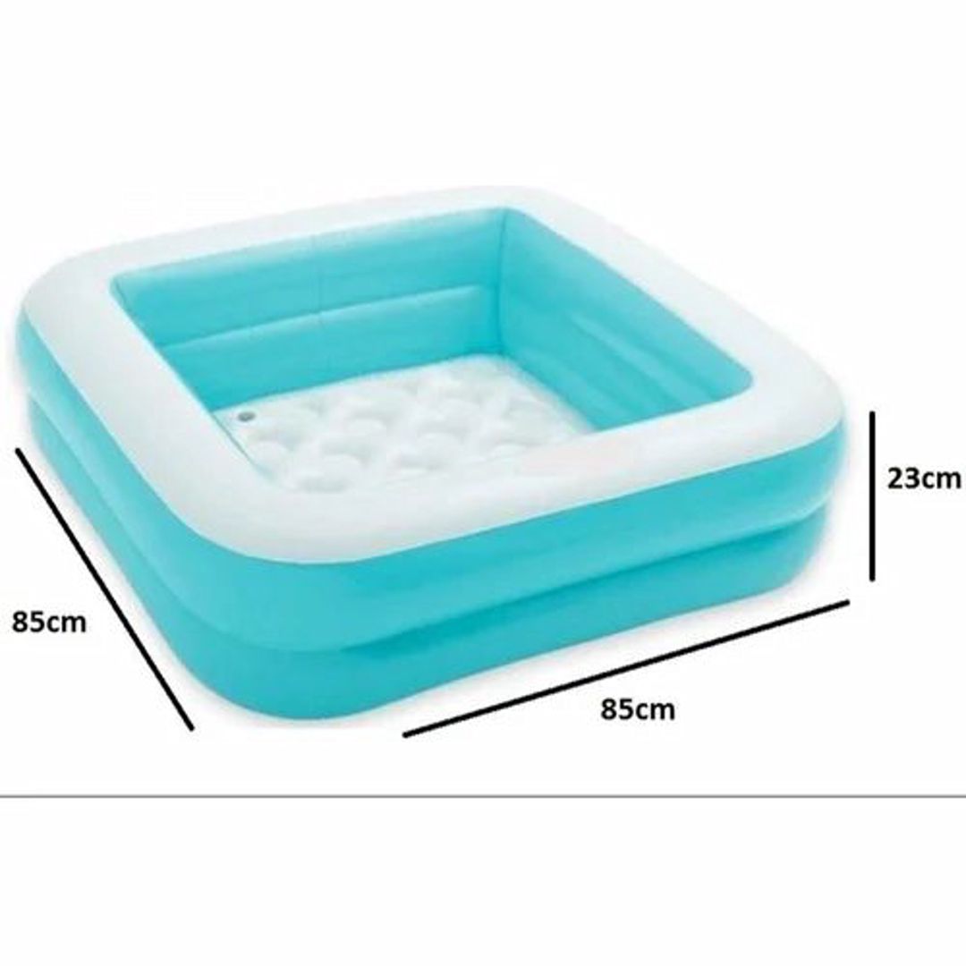 Uşaqlar üçün şişmə hovuz Intex Play Box Pool 86x86x25 sm, 57 l, mavi — Hovuzlar, Bakı (2)