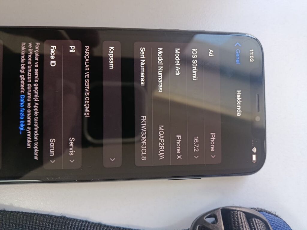 IPhone X, 64 GB, Space Gray, Simsiz şarj — Apple iPhone, Cəbrayıl (8)