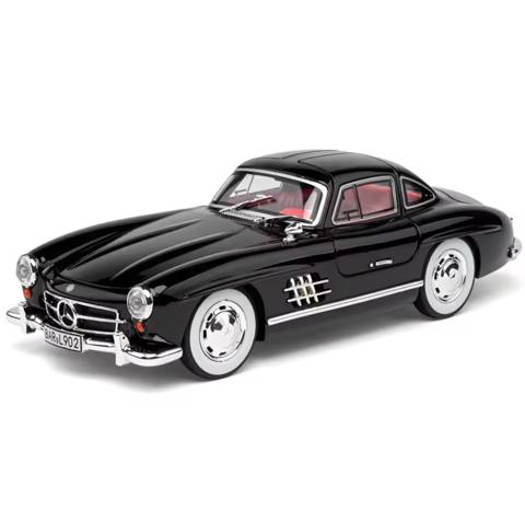 Kolleksiya oyuncaq maşını F35-ag-345 Mercedes Benz 300SL, metal, qara/qırmızı, 20x7.5x4.5 sm — Баку