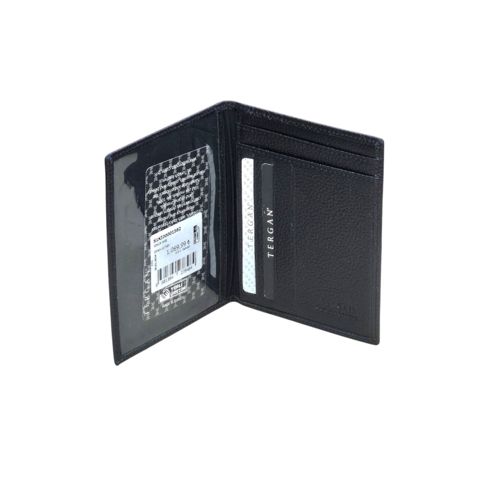 Dəri vizit kart qabı dəri Tergan_1582_Black — Bakı