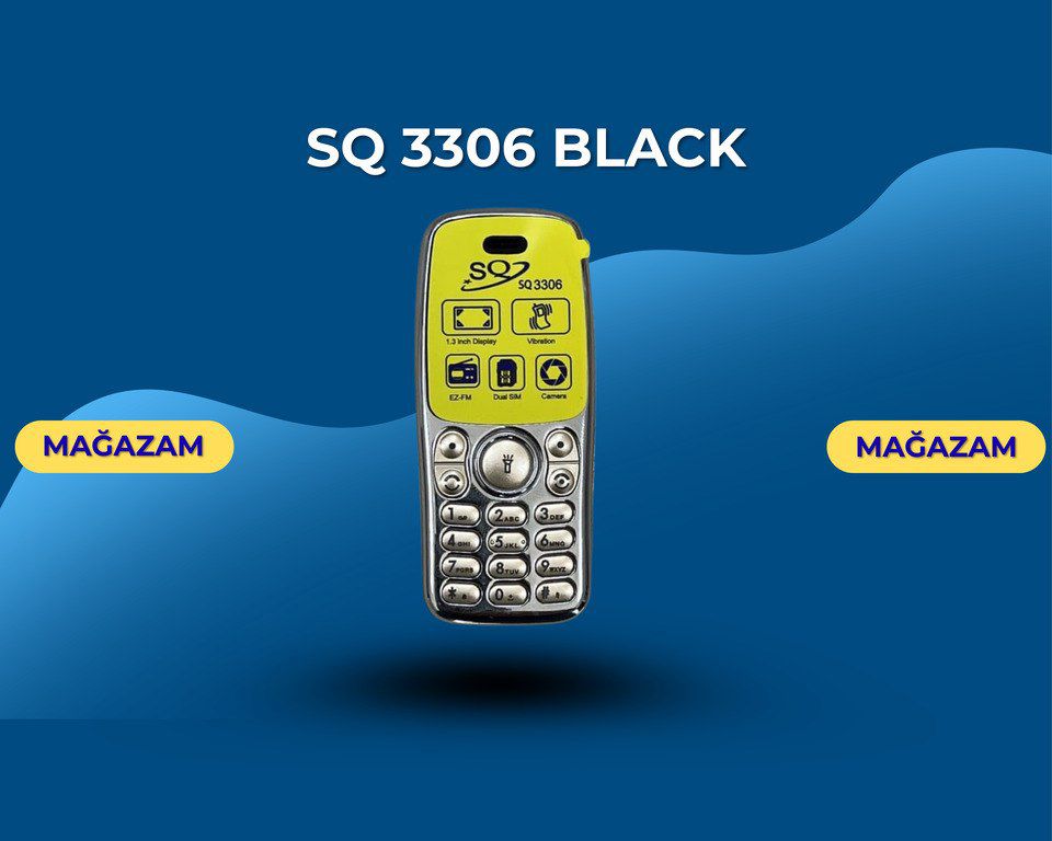 SQ 3306 black — Smartfonlar, Bakı