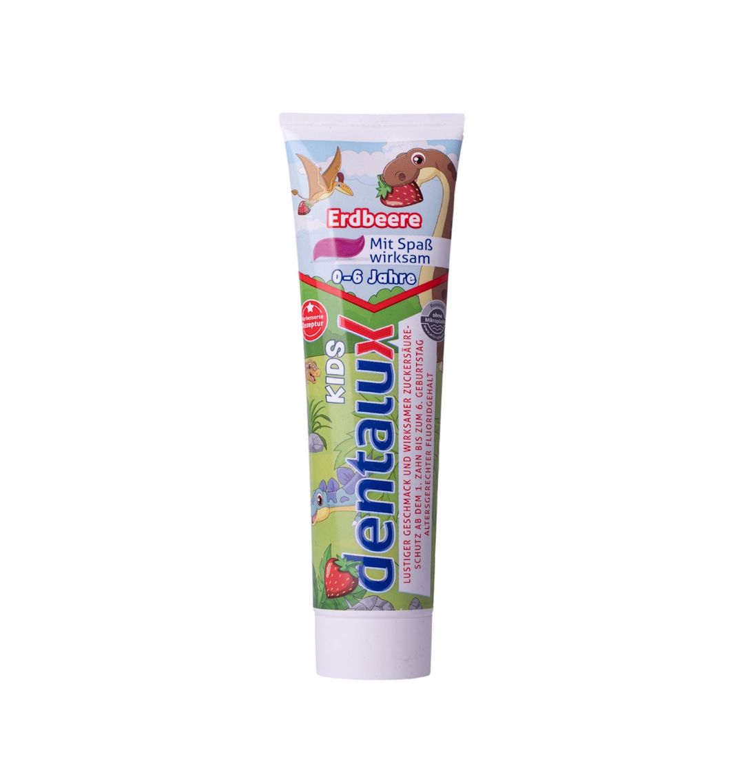 Uşaq diş məcunu Dentalux Kids Erdbeere 100 ml — Mallar, Bakı