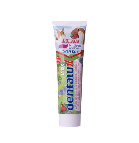 Uşaq diş məcunu Dentalux Kids Erdbeere 100 ml — Bakı