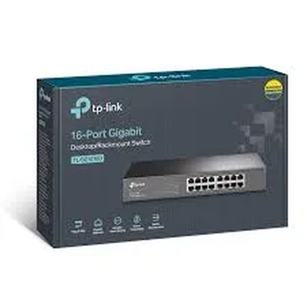 TP-Link TL-SG1016D – 16 Port Gigabit Unmanaged Switch (10/100/1000 — Şəbəkə və server avadanlığı, Bakı (2)