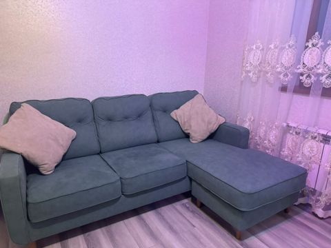 Salaloğlu divan - Model: künc tipli, üç oturacaqlı + çarpayıvari — Bakı