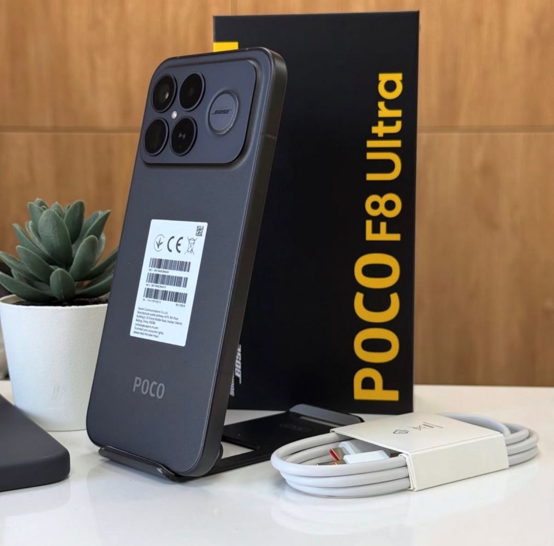 Xiaomi Poco F8 Ultra Black 512GB/16GB — Smartfonlar, Bakı (3)
