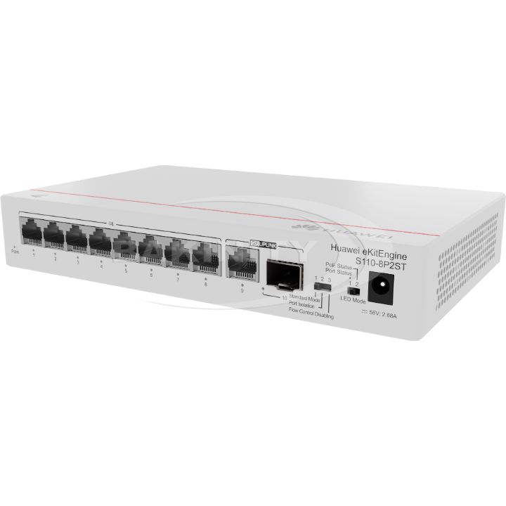 Kommutator Huawei S110-8P2ST (98012195) — Kommutatorlar və marşrutlayıcılar, Bakı