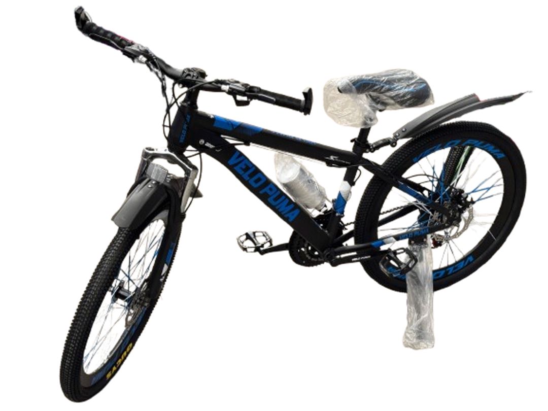 Velosiped SH-46, 24", qara/göy — Velosipedlər, Bakı