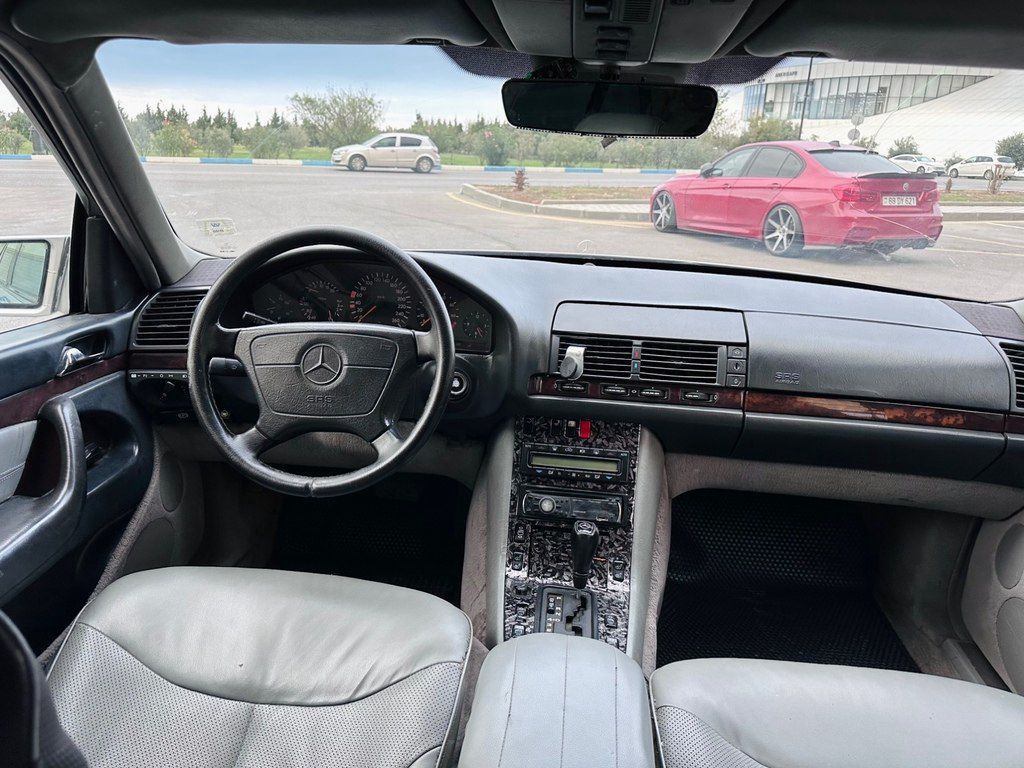 Mercedes S 320, 3.2 L, 1997 il, 216 000 km — Avtomobillər, Sumqayıt (10)