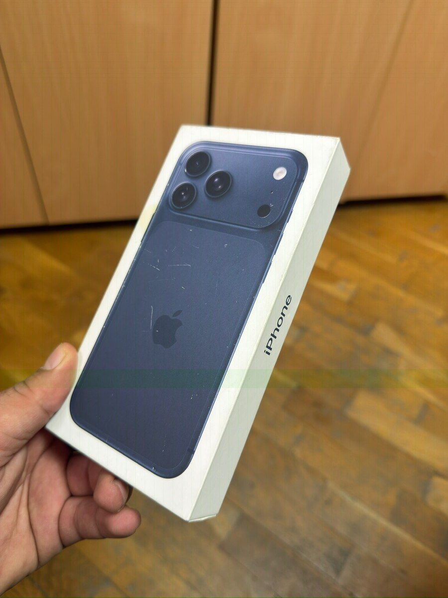 Apple iPhone 17 Pro Max Deep Blue 512GB/12GB — Smartfonlar, Bakı