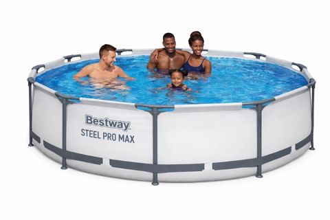 Peşəkar Bestway 56420 Steel Pro MAX Hovuz Dəsti (366x122 sm) – Akustik — Bakı