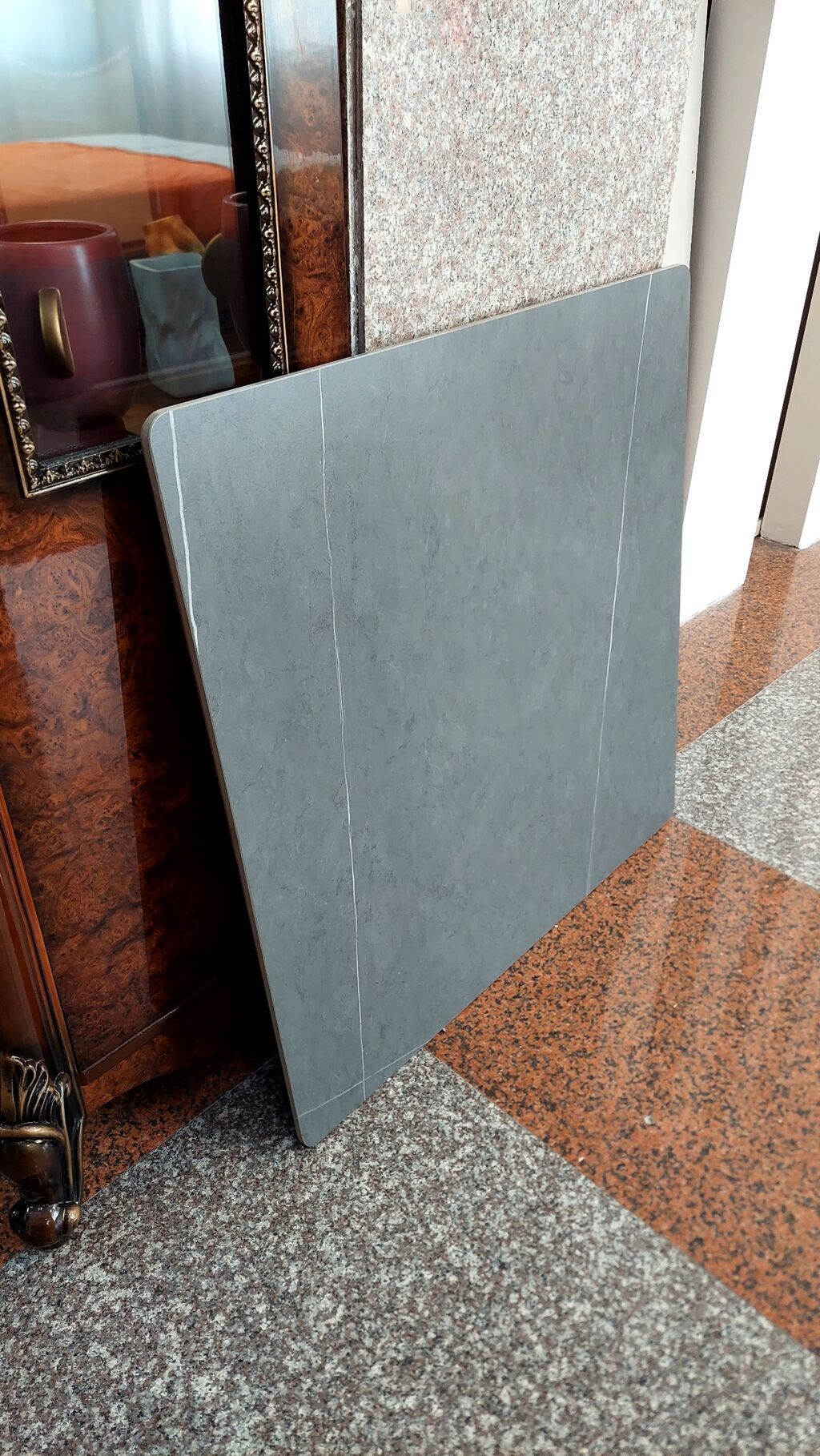 Mətbəx masası, Yeni, Açılmayan, Mərmər, Kvadrat masa — Masalar, Bakı (2)