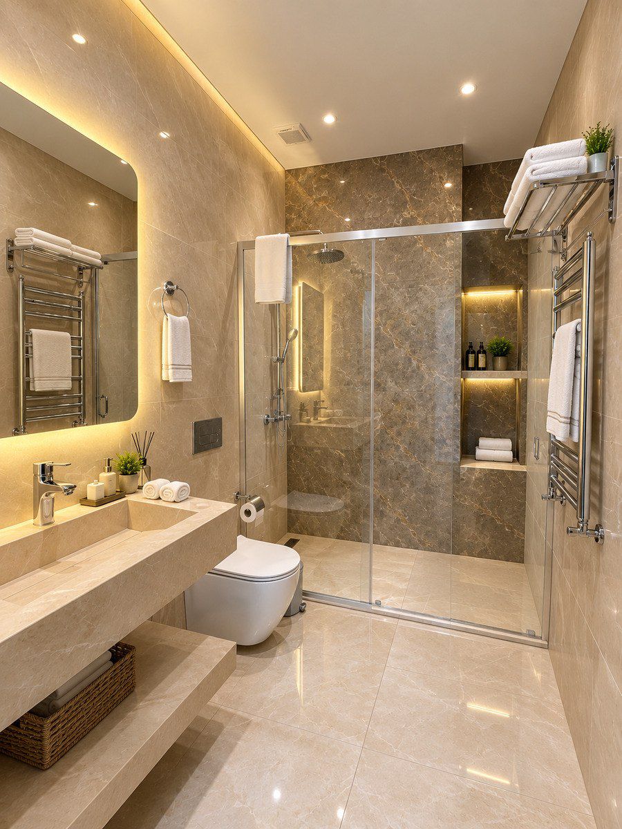 İcarəyə verilir 2 otaqlı yeni tikili 77 m² — Mənzil, Bakı (11)