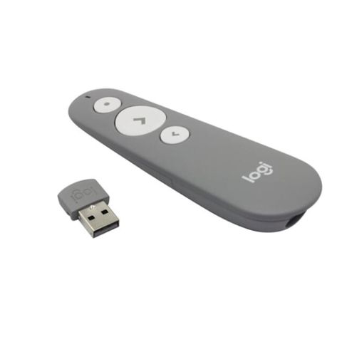 Prezentasiya üçün pult Logitech R500s Laser Pointer Presentation Remote Grey (910-006520) — Bakı