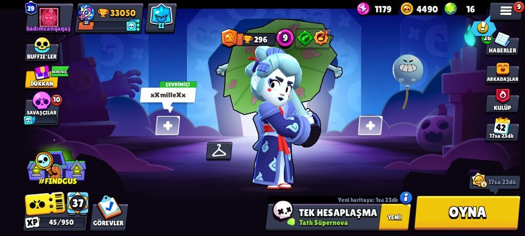 Brawl Stars oyun hesabı – geniş döyüşçü kolleksiyası - Ümumi: 61/107 — Digər, Bakı (2)