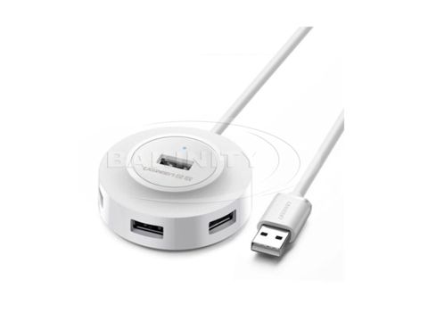 Ugreen USB 2.0 Hub 4 Ports 1m (White) (CR106) — 13.55 ₼ · Bakı · Kompüterlər və noutbuklar Ugreen USB 2.0 Hub 4 Ports 1m (White) (CR106) — Bakı