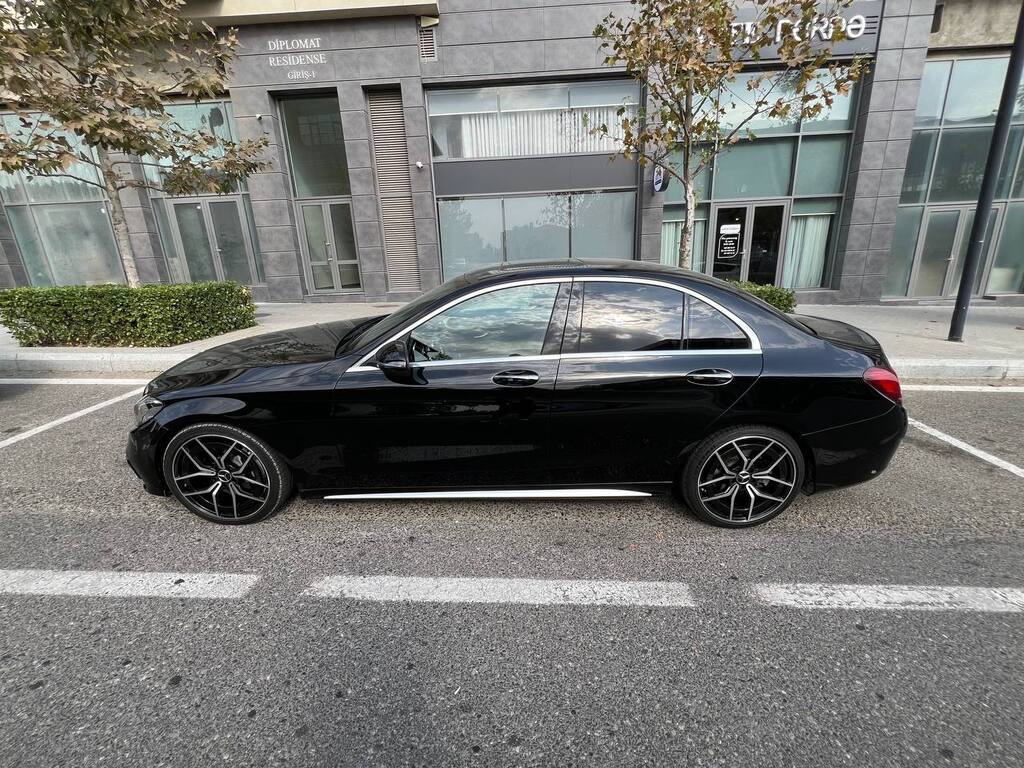 Mercedes C 300, 2.0 L, 2021 il, 111 000 km — Avtomobillər, Bakı (4)