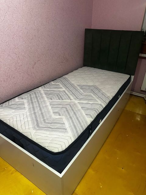 Tek krovat baza ve ortopedik dosekle Mondi firmasi 210 — Bakı