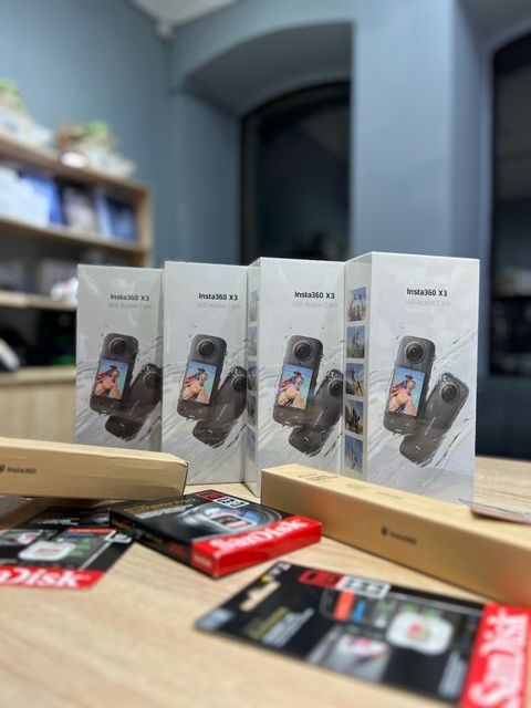 Action Camera "İnsta 360 X3" — 699 ₼ · Bakı · Səs texnikası Action Camera "İnsta 360 X3" — Bakı