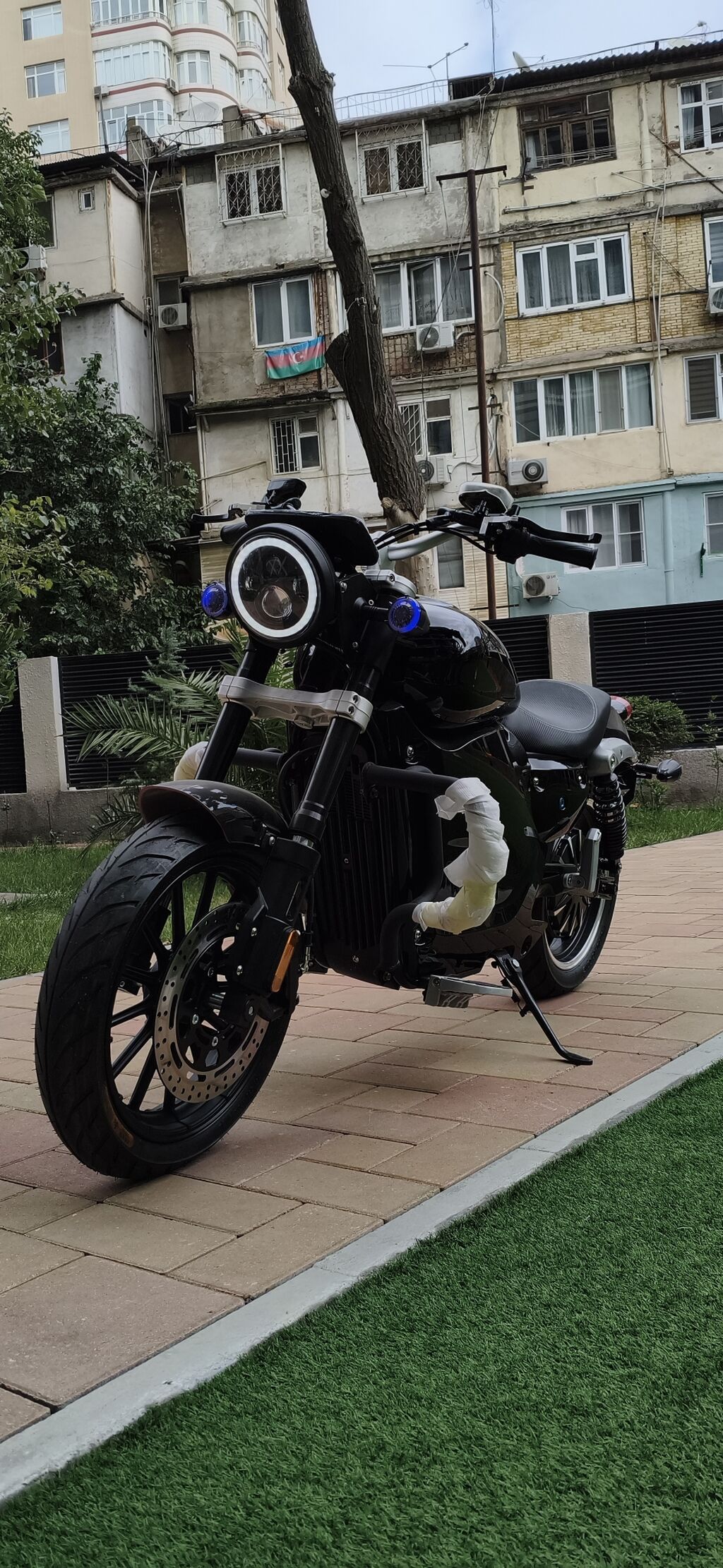 Kredıt VAR Elektrik motosiklet – kruizer/street dizayn - Tam — Motosikletlər, Bakı (6)