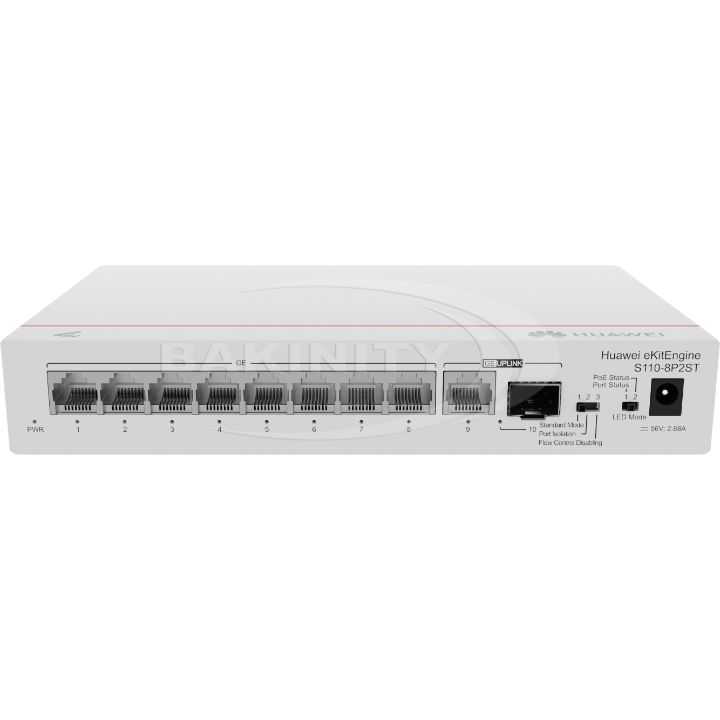 Kommutator Huawei S110-8P2ST (98012195) — Kommutatorlar və marşrutlayıcılar, Bakı (2)