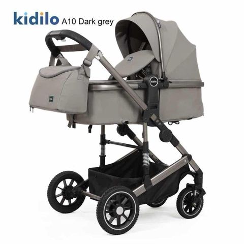 Uşaq arabası Kidilo A-10 Dark Grey — Bakı