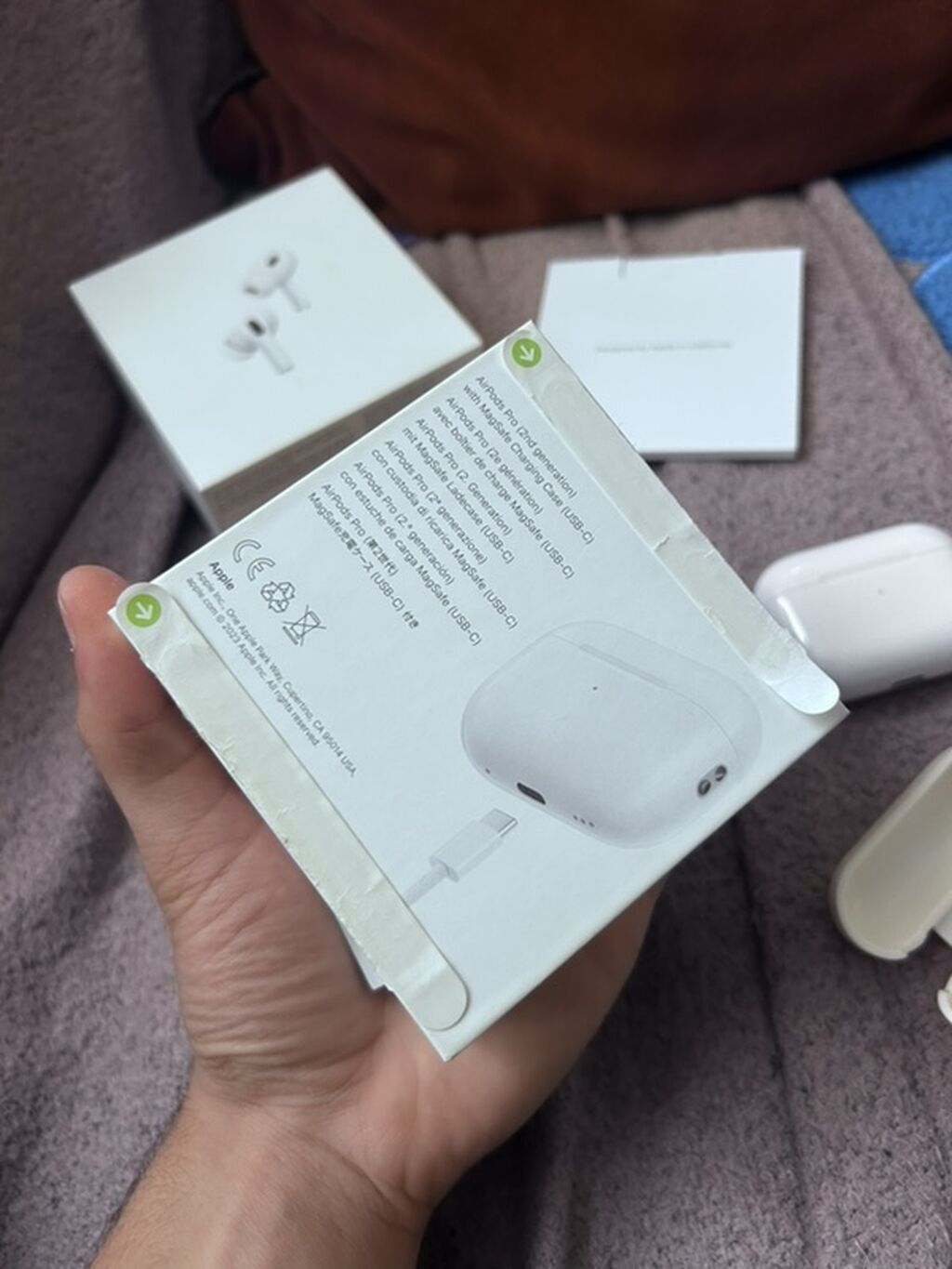 Airpods pro 2 type c model noqte cizigsiz tam ideal shekilde demek — Qulaqcıqlar, Bakı (2)