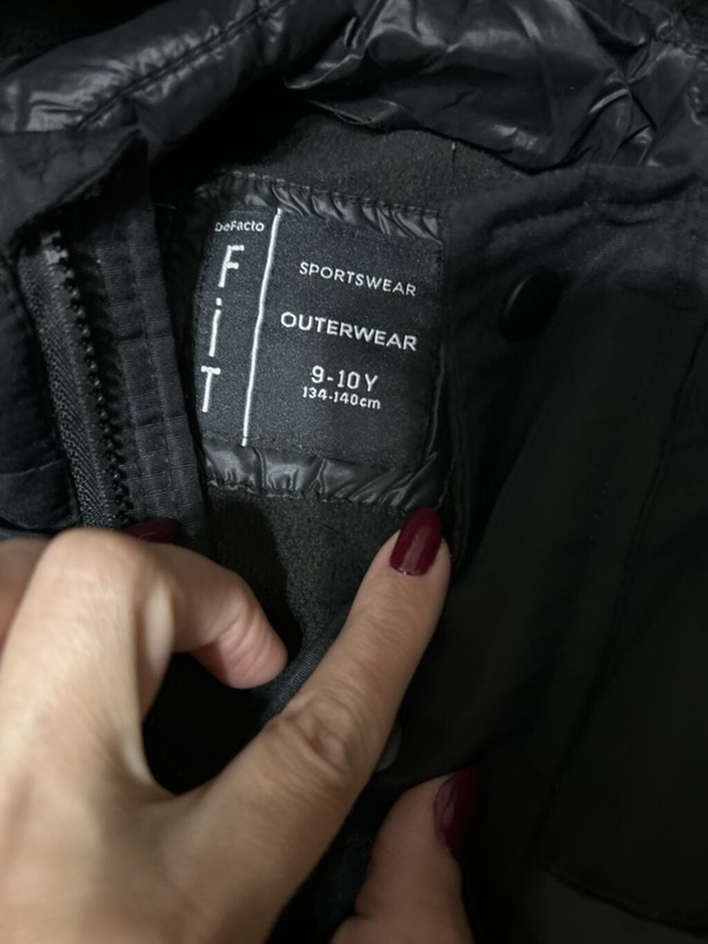 DeFacto Fit uşaq qış gödəkçəsi kurtka - Model: Sportswear Outerwear — Uşaq geyimi, Bakı (3)