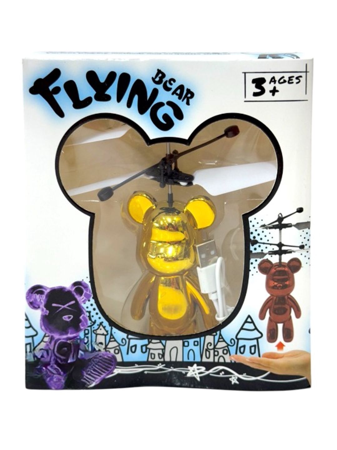İnteraktiv oyuncaq Flying Bear JXY2001, qızılı, 3+ yaş — Mallar, Bakı