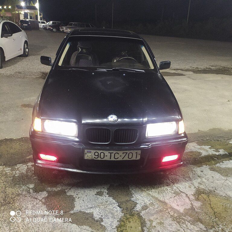 BMW 318, 1.8 L, 1997 il, 484 368 km 90-TC-701 — Avtomobillər, Bərdə