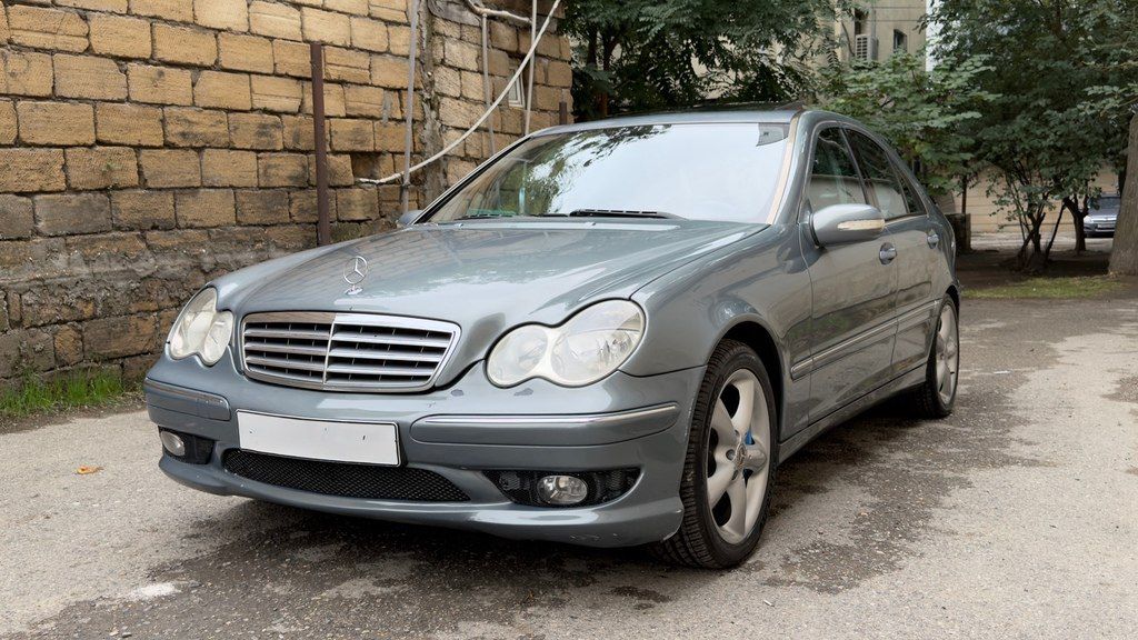 Mercedes C 230, 2.5 L, 2005 il, 449 360 km — Avtomobillər, Bakı (6)