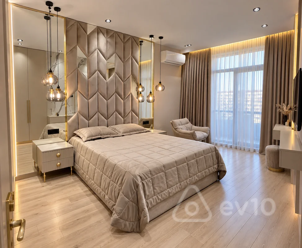 3 otaqlı mənzil, 112 m², Tbilisi Prospekti ilə Şəfayət Mehdiyev küçələrinin kəsişməsi — kirayə — Mənzil, Bakı (6)