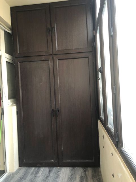 PVC və taxta şkaf/çəkmə qapılar – balkon, dəhliz və həyət üçün — Bakı