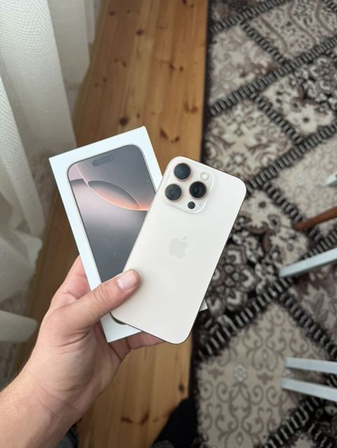 IPhone 16 Pro, 128 GB, Desert Titanium — Xaçmaz