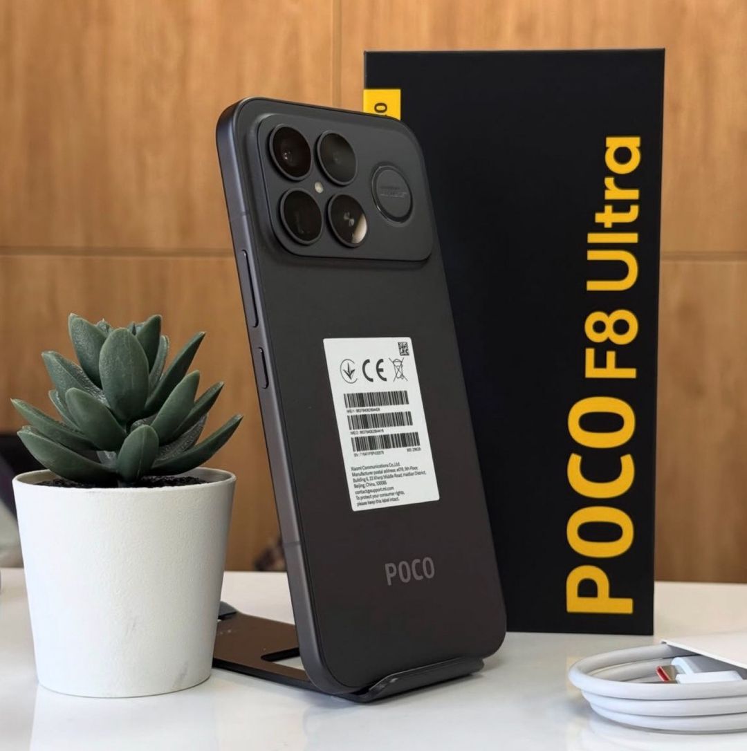 Xiaomi Poco F8 Ultra Black 512GB/16GB — Smartfonlar, Bakı (2)