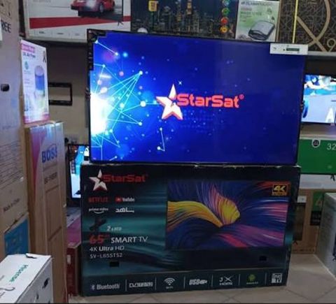 StarSat 82smSmart TV – 4K Ultra HD (SV-L65STS2) Divar Asılqanı İLE — Bakı