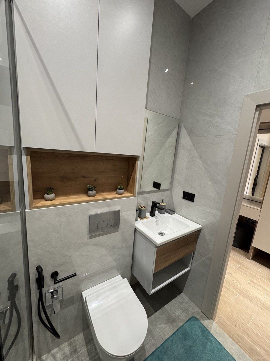 Satılır 1 otaqlı yeni tikili 58 m² — Mənzil, Bakı (7)